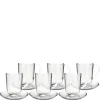 6 Latte Macchiatotassen NAPOLI 380 ml mit Untertassen