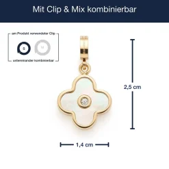 Anhänger BLUNA gold Clip & Mix