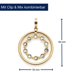 Anhänger BOBBY gold Clip & Mix