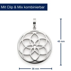 Anhänger FLOWERY Clip & Mix