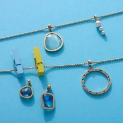 Anhänger PRISKA gold Clip & Mix