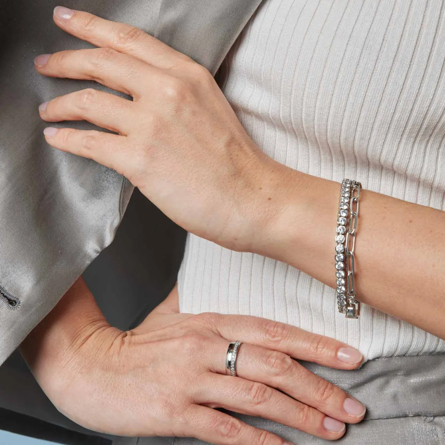 Armband CREMONA silber