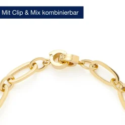 Armband DOTTY gold Clip & Mix