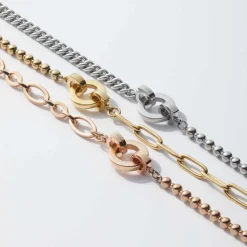 Armband gold ESTRELLA Clip & Mix