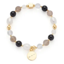 Armband HOPE gold/grau
