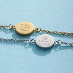 Armband MARLA gold mit persönlicher Gravur