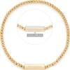 Armband PILEA gold mit persönlicher Gravur