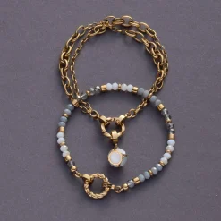 Armband SUZANNE Clip & Mix gold