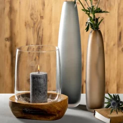 Bodenvase BELLAGIO 34 cm beige