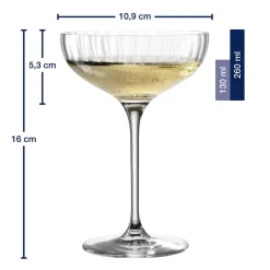 Champagnerschale POESIA 260 ml 6er-Set