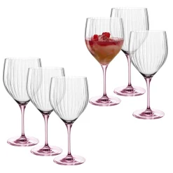 Cocktailglas POESIA 750 ml rosé 6er-Set