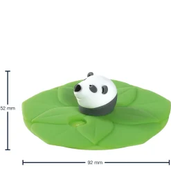 Deckel BAMBINI 9 cm grün Panda