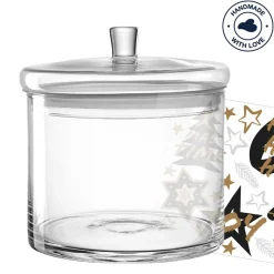 Dose SILENZIO 20 cm mit Rub-on-Stickern