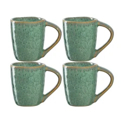 Espressotasse MATERA 90 ml grün 4er-Set