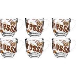 Espressotasse NAPOLI 80 ml 3farbig 6er-Set