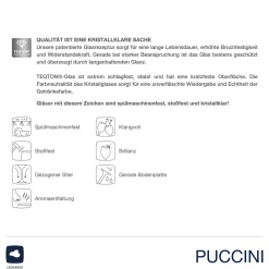 Grappaglas PUCCINI 120 ml 6er-Set