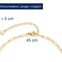 Halskette BELINDA 45 cm gold