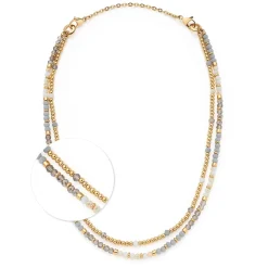 Halskette BERNADETTE 50 cm gold