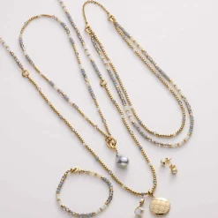 Halskette BERNIE 45 cm gold Clip & Mix