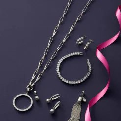 Halskette CONSENZA 70 cm silber Clip & Mix