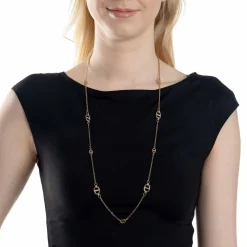 Halskette HERMA 80 cm gold