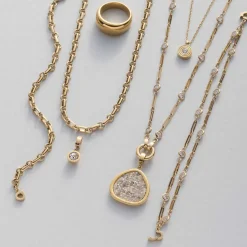 Halskette ISABELLE 45 gold