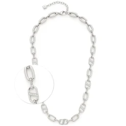 Halskette NAREA 45 cm silber