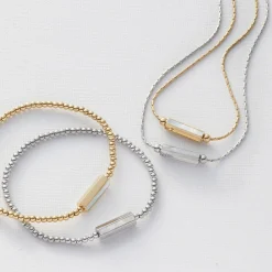 Halskette PILEA 45 cm mit persönlicher Gravur