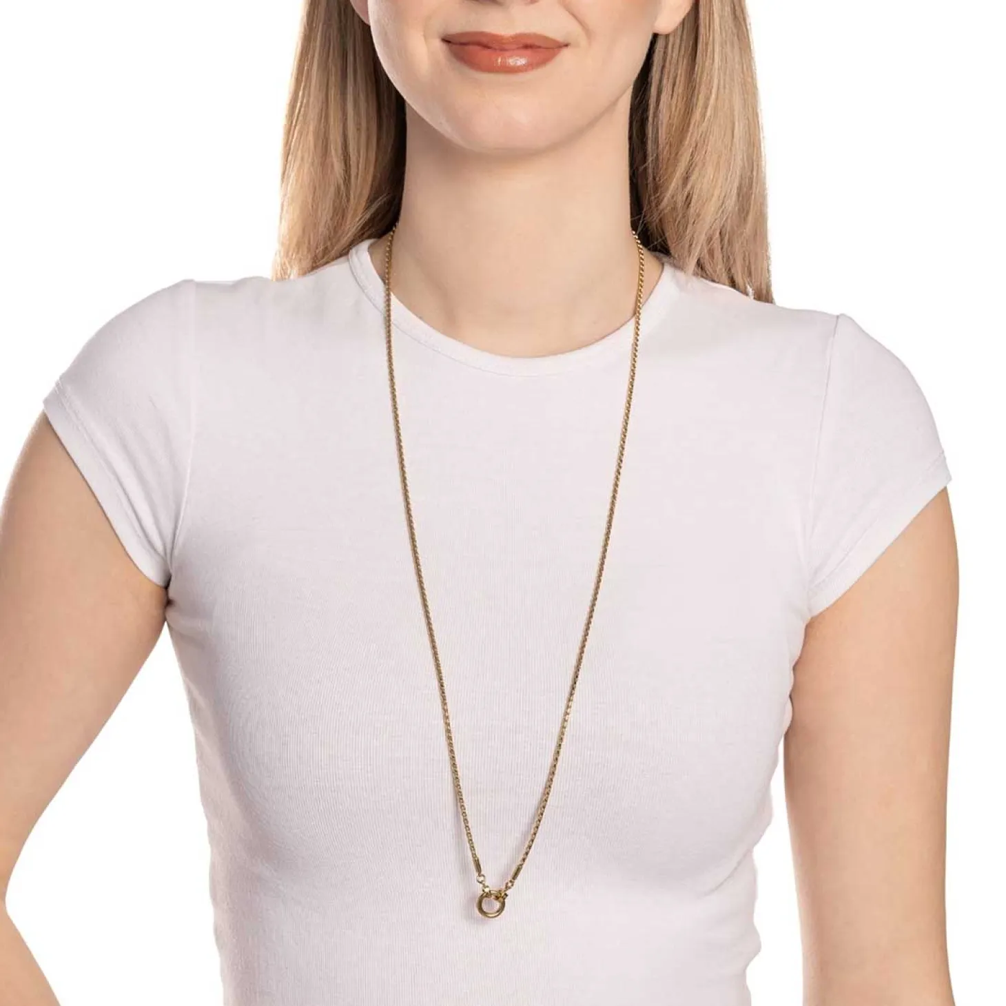 Halskette SONJA 80 cm gold Clip & Mix