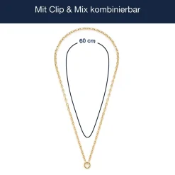 Halskette YVETTE 60 cm gold Clip & Mix