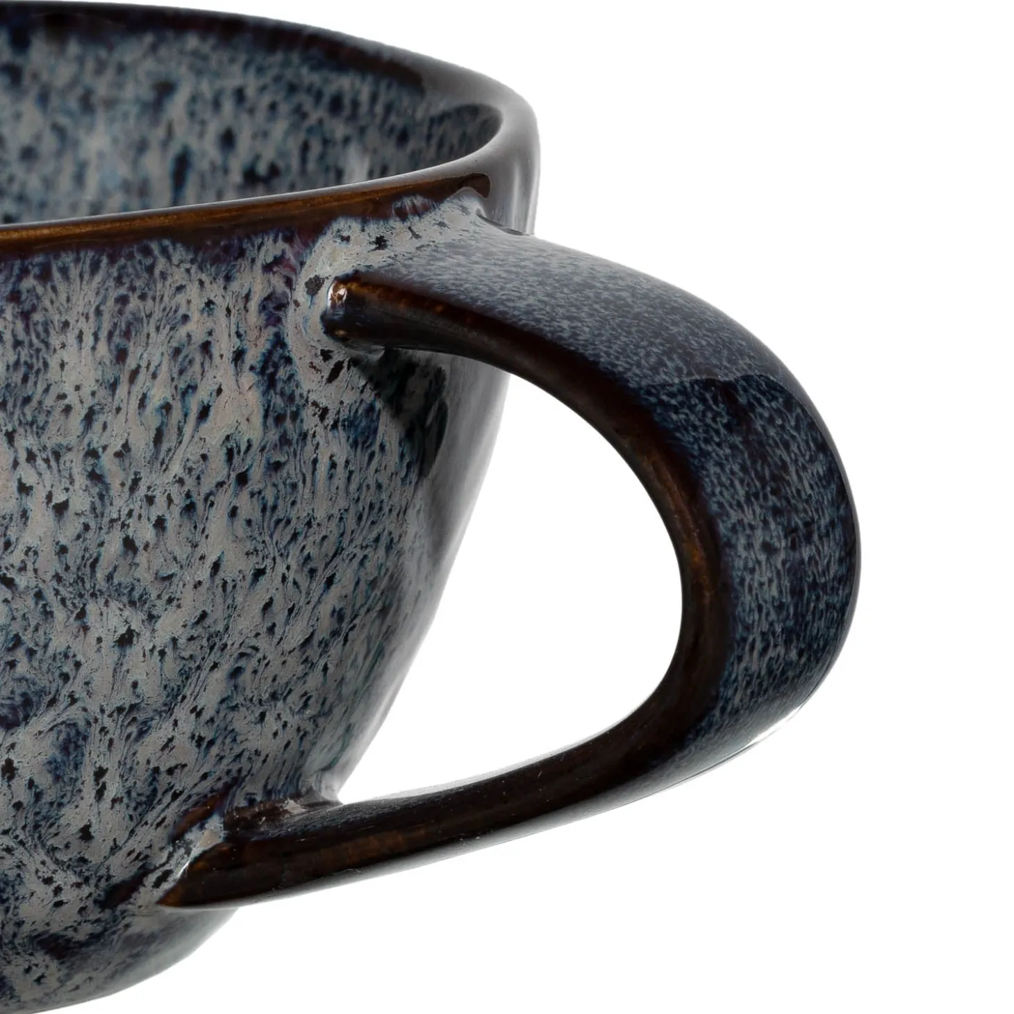 Keramiktasse MATERA 290 ml anthrazit 4er-Set