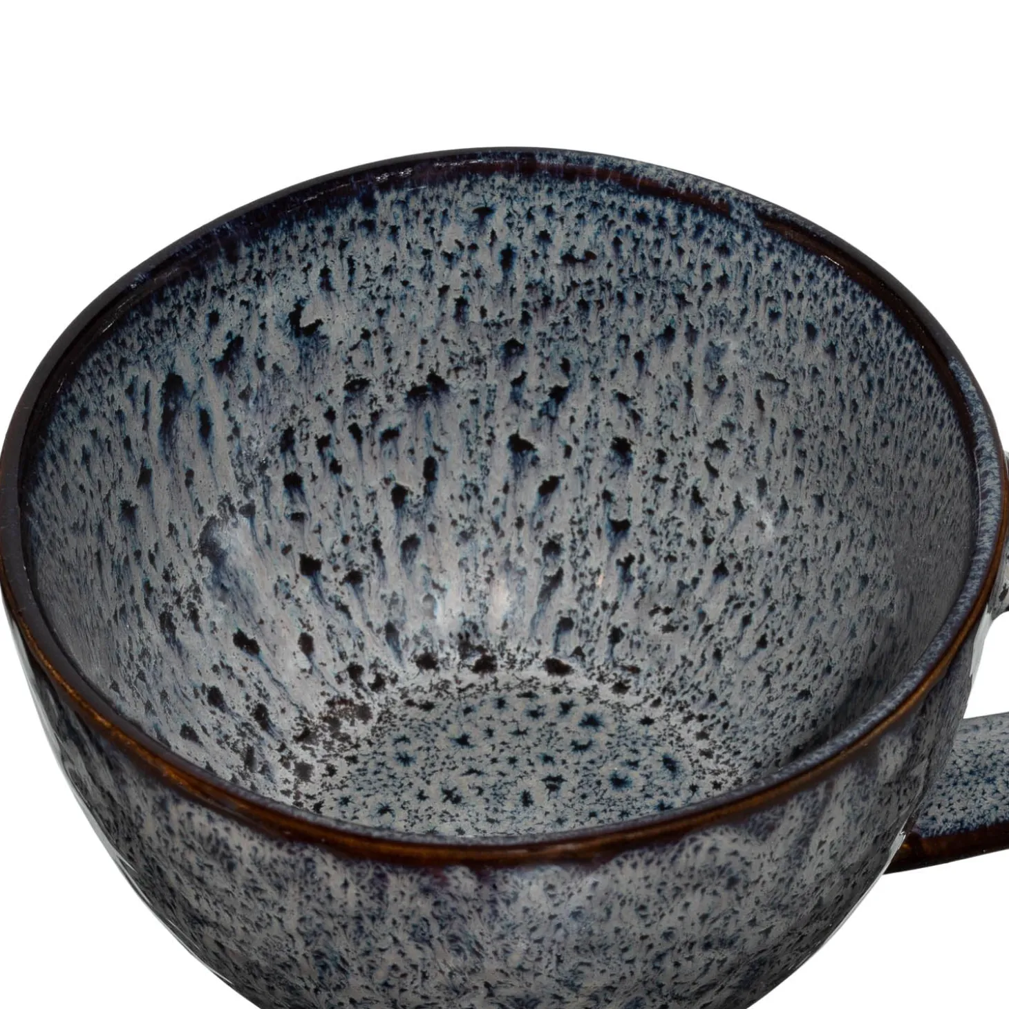 Keramiktasse MATERA 290 ml anthrazit 4er-Set