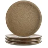 Keramikteller MATERA 27 cm beige 6er-Set