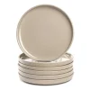 Keramikteller ROMA 22 cm beige 6er-Set