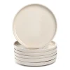 Keramikteller ROMA 22 cm creme 6er-Set