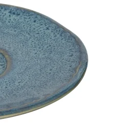 Keramikuntertasse MATERA 11 cm blau 4er-Set