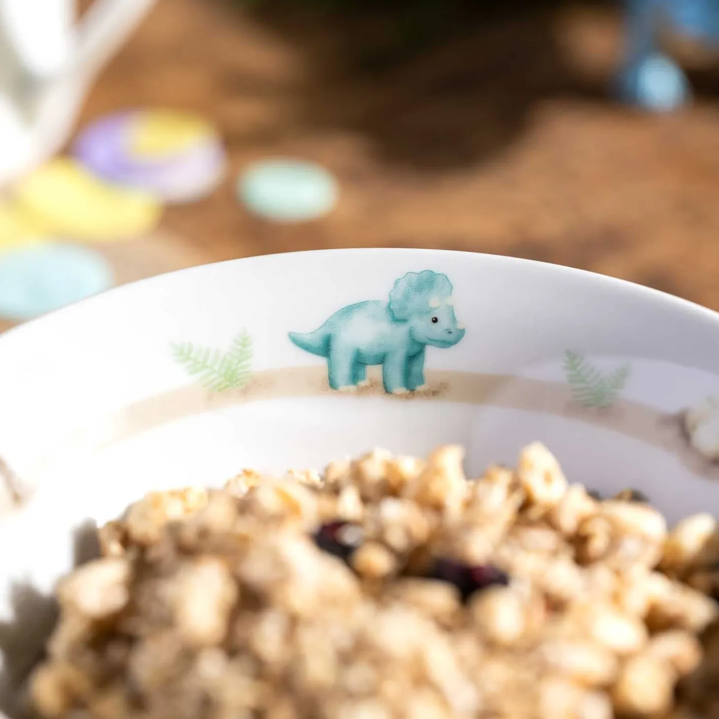 Kindergeschirr BAMBINI AVVENTURA 3-teilig Dino