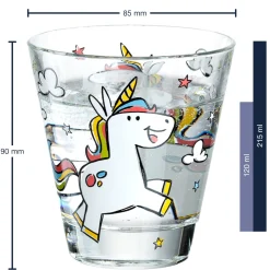 Kindertrinkset BAMBINI 3-teilig Einhorn