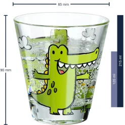 Kindertrinkset BAMBINI 3-teilig Krokodil