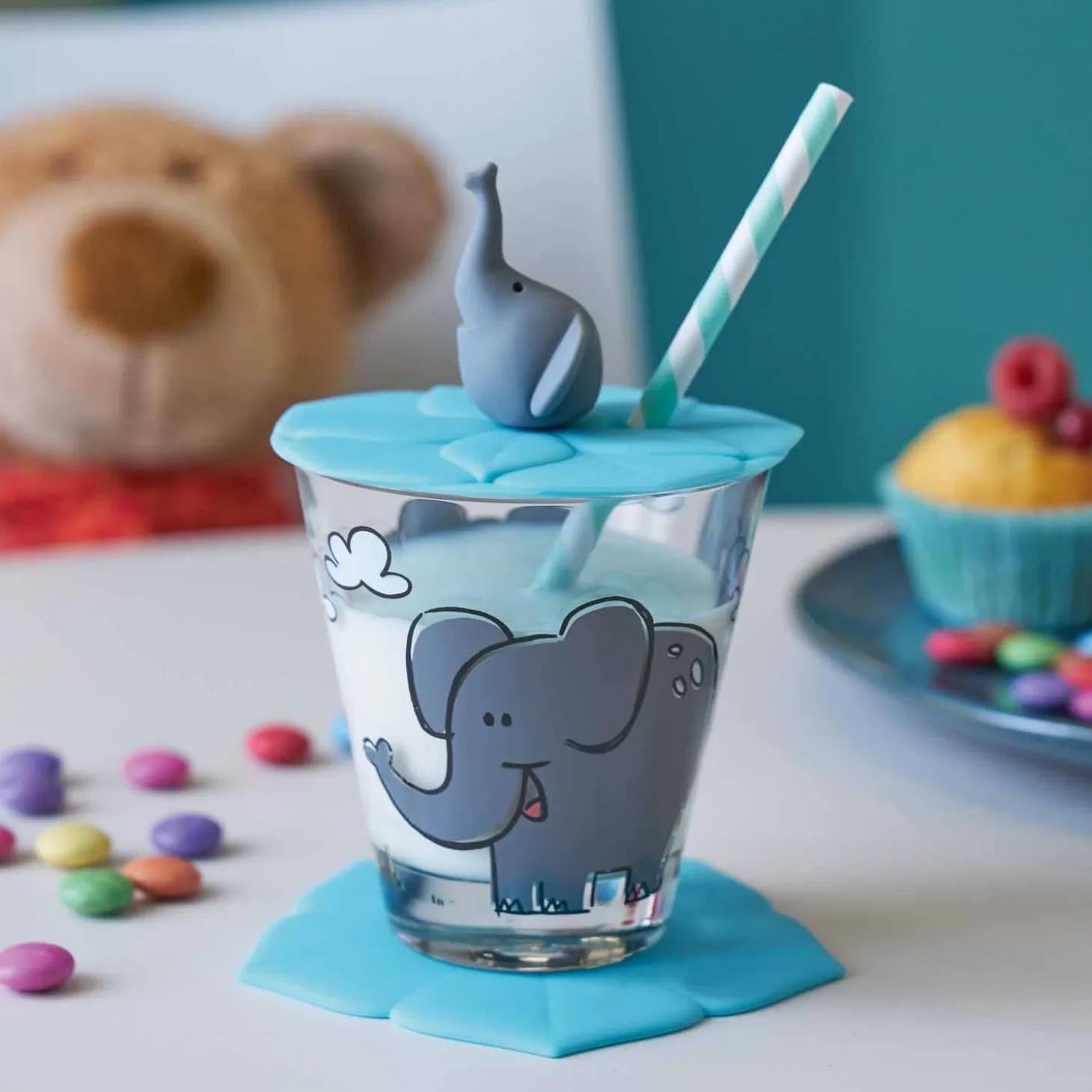 Kindertrinkset BAMBINI 3-teilig Elefant