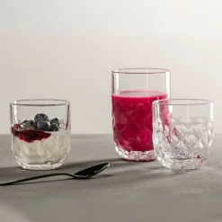 Latte Macchiato Glas GOCCE 380ml 1. Variante 2er-Set
