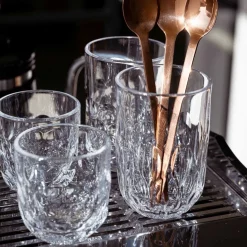 Latte Macchiato Glas GOCCE 380ml 3. Variante 2er-Set
