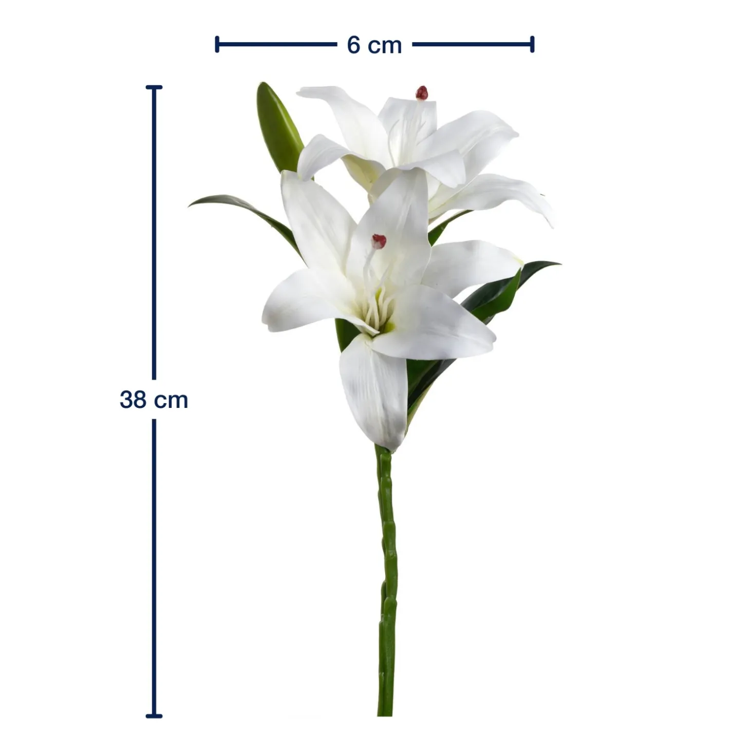 Lilie FIORE 38 cm weiß