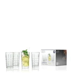 Longdrinkglas SPIRITII 260 ml 4er-Set