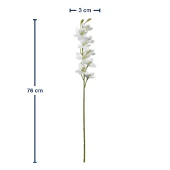 Orchidee FIORE 76 cm weiß