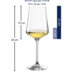 Rieslingglas PUCCINI 400 ml 6er-Set