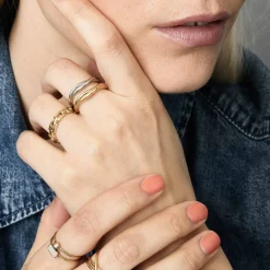 Ring TWISTER 18 gold CIAO