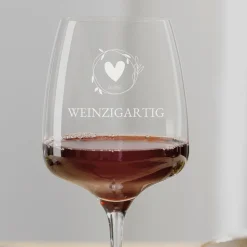 Rotweinglas CESTI 500 ml mit persönlicher Gravur