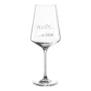 Rotweinglas PUCCINI 750 ml mit Ebbe/ Flut Gravur
