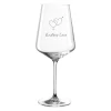 Rotweinglas PUCCINI 750 ml mit persönlicher Gravur